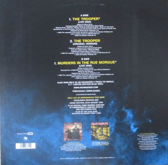 Iron Maiden : The Trooper (12", Single, Ltd, Pic)