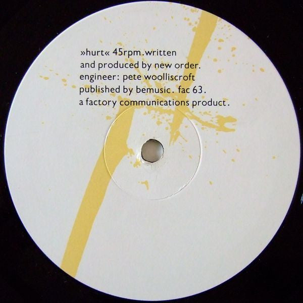 New Order : Temptation (12", Single)