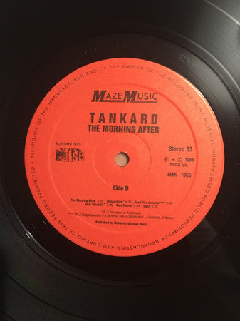 Tankard : The Morning After (LP, Album)