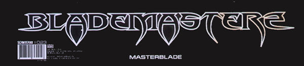 Blademasterz : Masterblade (12", S/Sided, Etch)