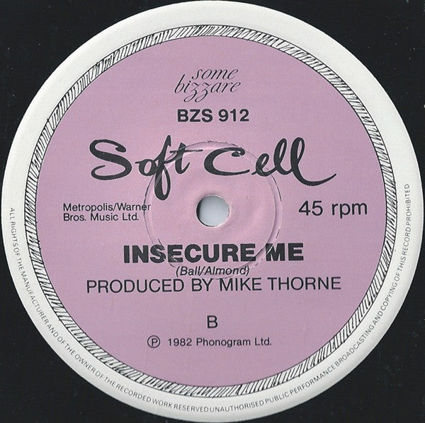 Soft Cell : Torch (12", Single)