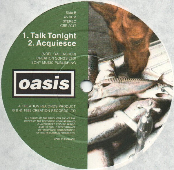 Oasis (2) : Some Might Say (12", Single)
