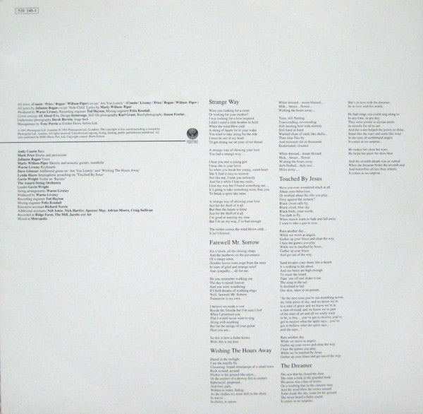 All About Eve : Touched By Jesus (LP, Album)