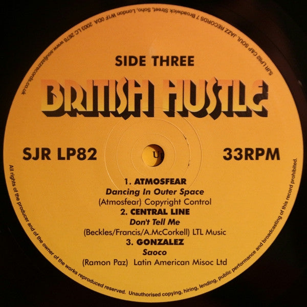 Various : British Hustle (The Sound Of British Jazz-Funk 1974-1982) (2xLP, Comp)