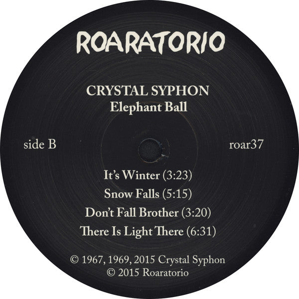 Crystal Syphon : Elephant Ball (LP)