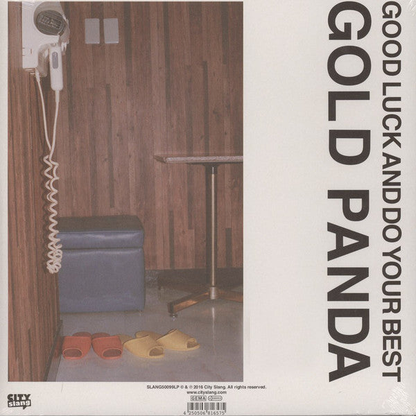 Gold Panda : Good Luck And Do Your Best (LP, Album)