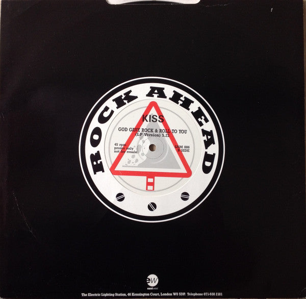 Kiss : God Gave Rock & Roll To You (12", Promo)