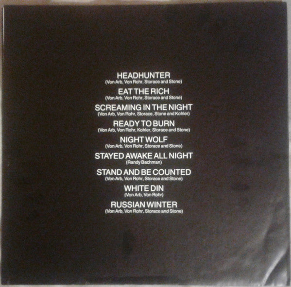 Krokus : Headhunter (LP, Album)