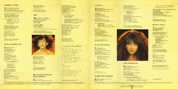 Kate Bush : Lionheart (LP, Album, RE, Gat)