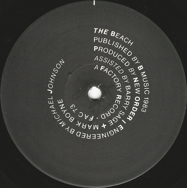 New Order : Blue Monday (12", Single, RP, A2/)