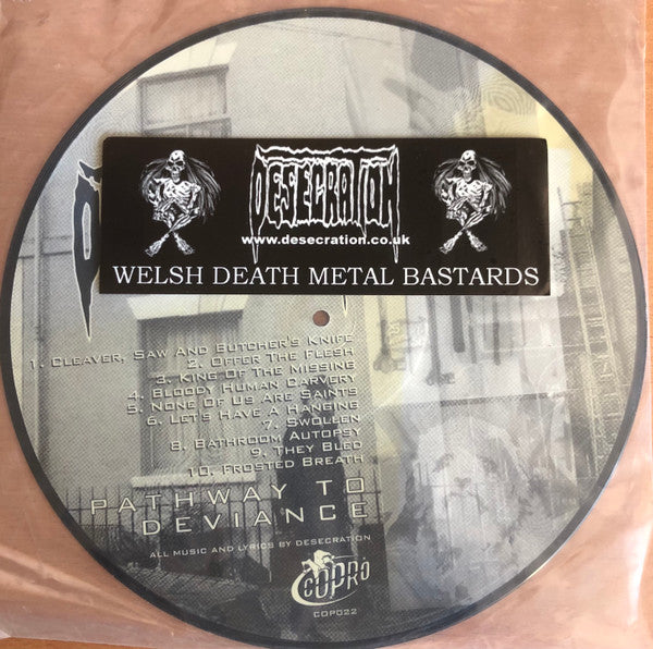 Desecration : Pathway To Deviance (12", Album, Ltd, Pic)