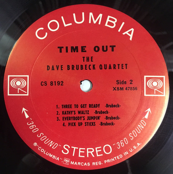 The Dave Brubeck Quartet : Time Out (LP, Album, RE, San)