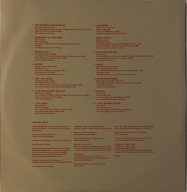 Dwight Yoakam : Population Me (LP, Album, Ltd, RE, Blu)