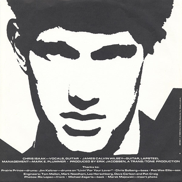 Chris Isaak : Silvertone (LP, Album, ARC)