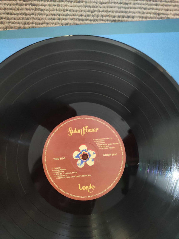 Lorde : Solar Power (LP, Album + 7", Pic, Wat + Dlx, Ltd, Gat)