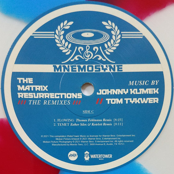 Johnny Klimek & Tom Tykwer : The Matrix Resurrections (The Remixes) (2xLP, Ltd, Red)
