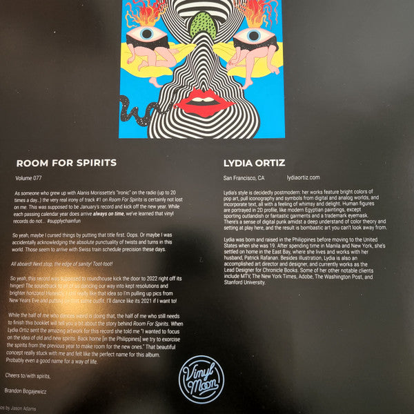 Various : Vinyl Moon Volume 077: Room For Spirits (LP, Comp, Ltd, Tea)