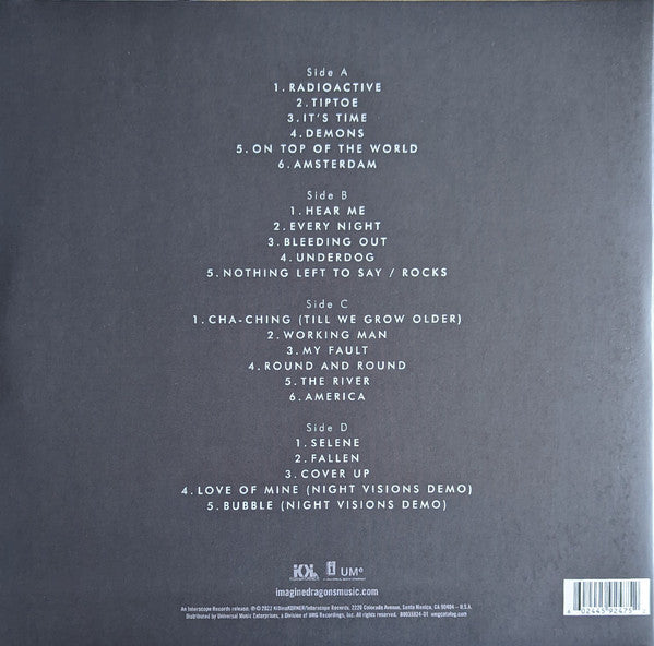 Imagine Dragons : Night Visions (2xLP, Album, Ltd, 10t)