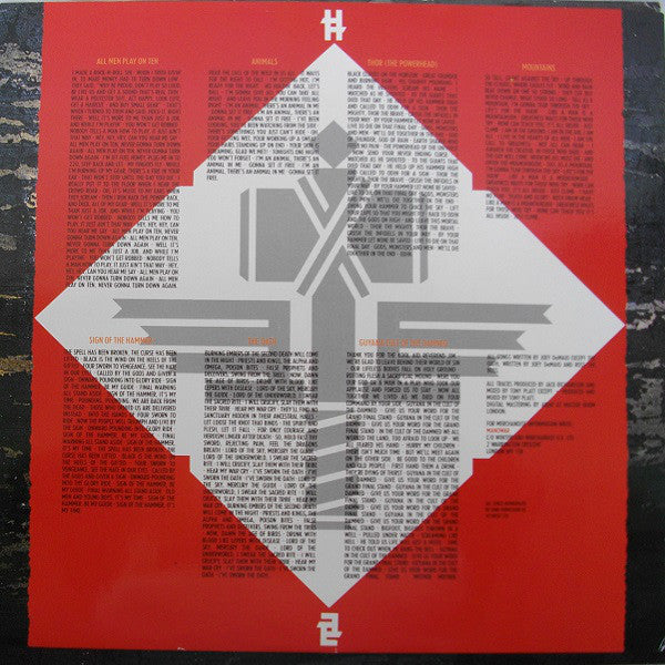 Manowar : Sign Of The Hammer (LP, Album)