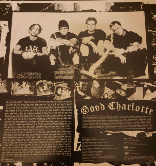 Good Charlotte : The Young And The Hopeless (LP, Album, Ltd, RE, Gre)