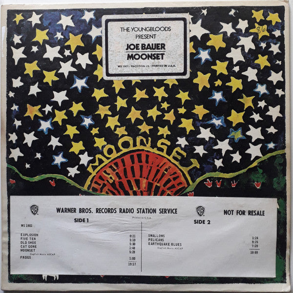 Joe Bauer : Moonset (LP, Album, Promo)