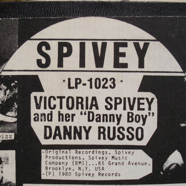 Victoria Spivey And Her Danny Russo : Victoria Spivey And Her "Danny Boy", Danny Russo (LP, Comp, Mono)