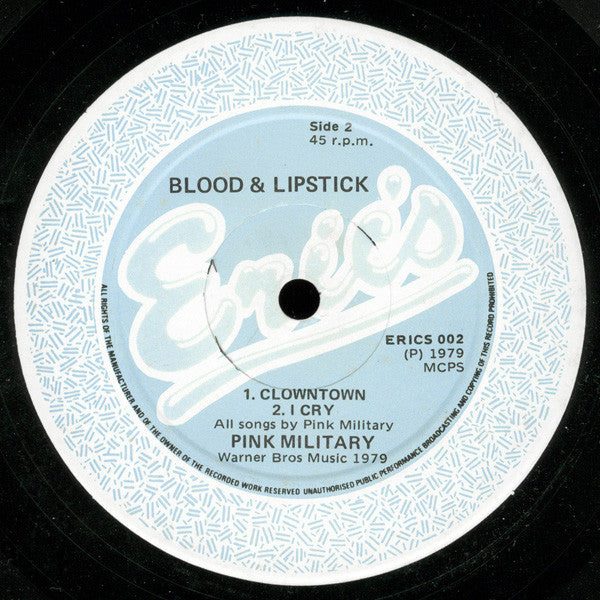 Pink Military : Blood & Lipstick (12")