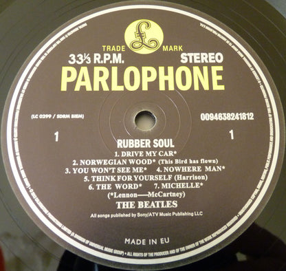 The Beatles : Rubber Soul (LP, Album, RE, RM, 180)