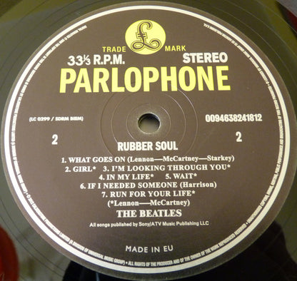 The Beatles : Rubber Soul (LP, Album, RE, RM, 180)