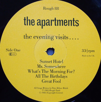 The Apartments : The Evening Visits....And Stays For Years (LP, Album)