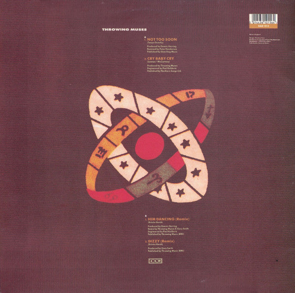 Throwing Muses : Not Too Soon (12", Single)