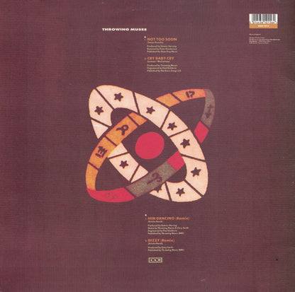 Throwing Muses : Not Too Soon (12", Single)