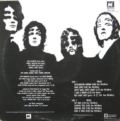 Nazareth (2) : Nazareth (LP, Album, RE)