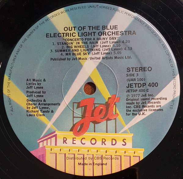 Electric Light Orchestra : Out Of The Blue (2xLP, Album, Gat)