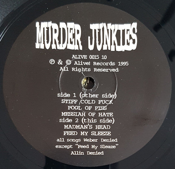 The Murder Junkies : Feed My Sleaze (10", 5 t)