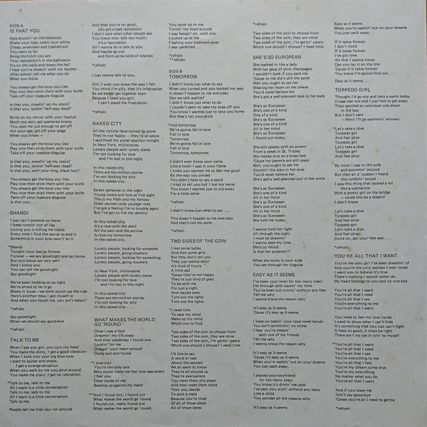 Kiss : Unmasked (LP, Album, Sub)