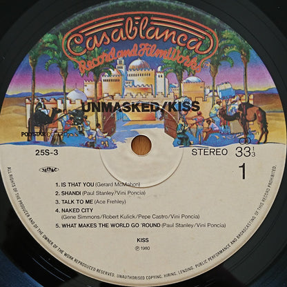 Kiss : Unmasked (LP, Album, Sub)