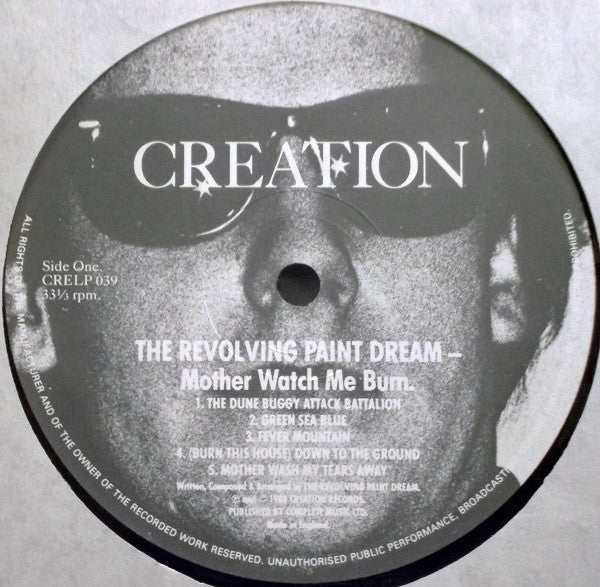 The Revolving Paint Dream* : Mother Watch Me Burn (LP)