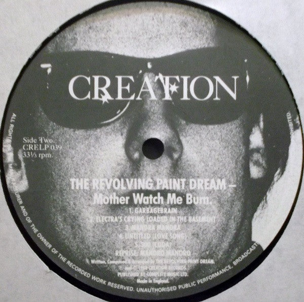 The Revolving Paint Dream* : Mother Watch Me Burn (LP)