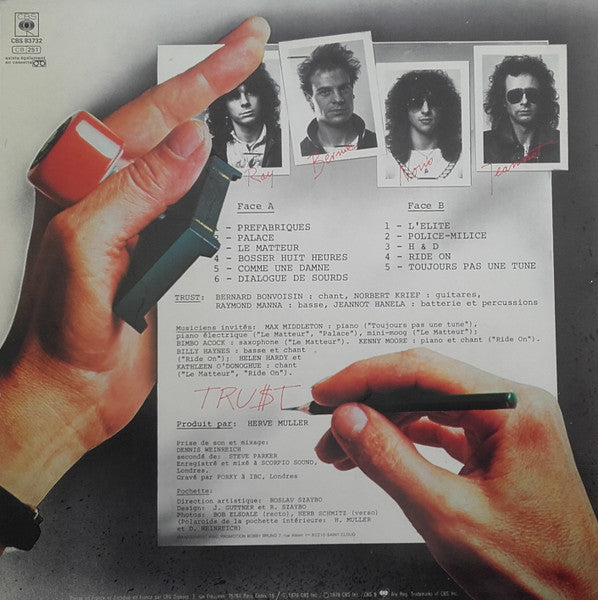 Trust (2) : L'élite (LP, Album)