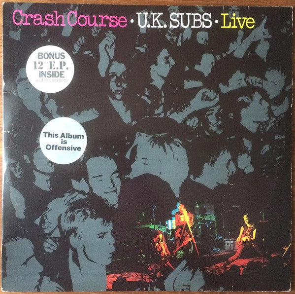 UK Subs : Crash Course - Live (LP, Album, Pur + 12", EP + Ltd)