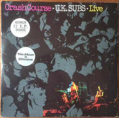 UK Subs : Crash Course - Live (LP, Album, Pur + 12", EP + Ltd)