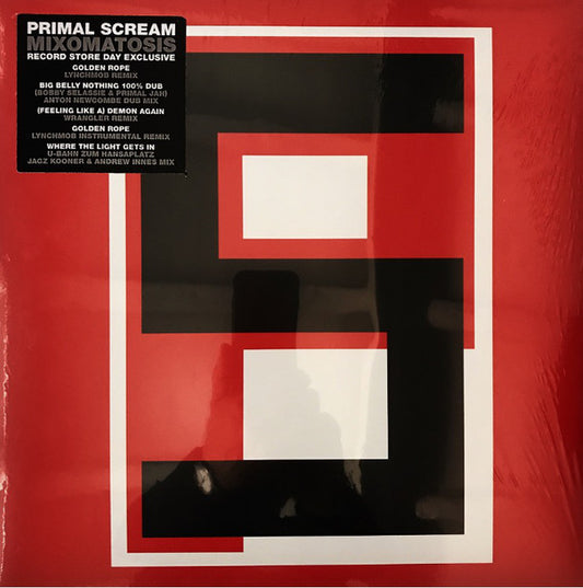 Primal Scream : Mixomatosis (12", EP, Ltd, Red)