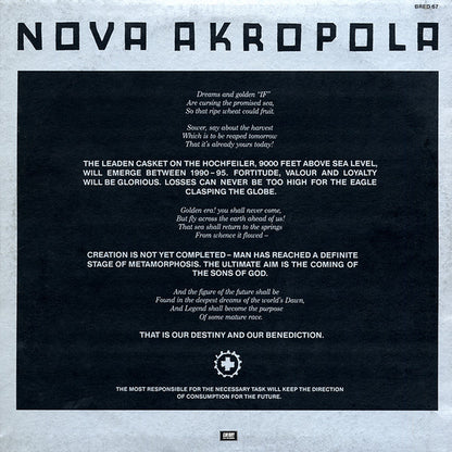 Laibach : Nova Akropola (LP, Album, Ltd, Emb)