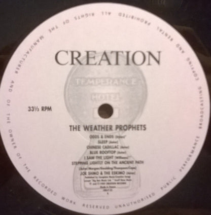The Weather Prophets : Temperance Hotel ... (LP, Comp)