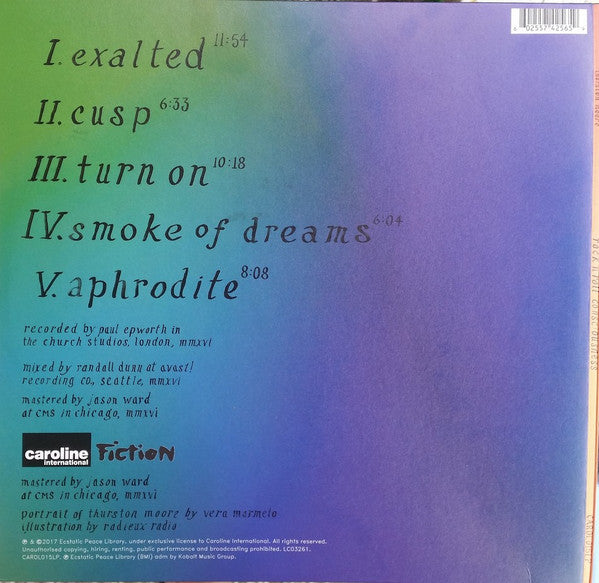 Thurston Moore : Rock N Roll Consciousness (LP + LP, S/Sided, Etch + Album, Gat)