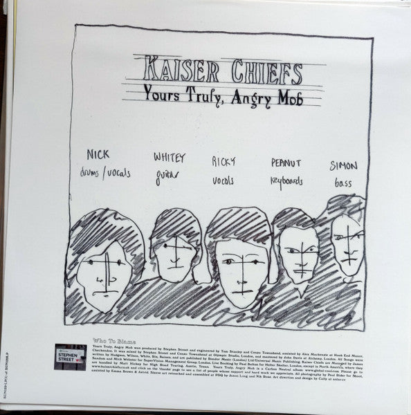 Kaiser Chiefs : Yours Truly, Angry Mob (2xLP, Album, Glo)