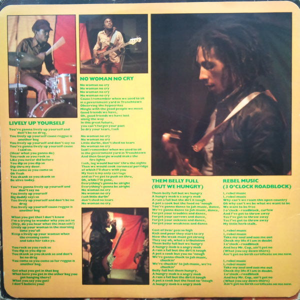 Bob Marley & The Wailers : Natty Dread (LP, Album)