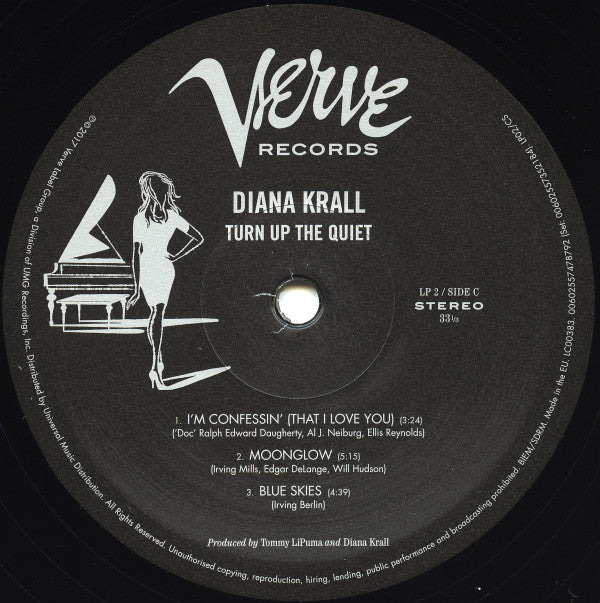 Diana Krall : Turn Up The Quiet (LP + LP, S/Sided + Album)