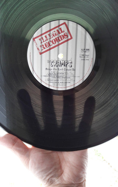 The Cramps : Songs The Lord Taught Us (LP, Album, Gre)